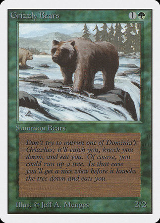 Grizzly Bears [Unlimited Edition] | Black Swamp Games