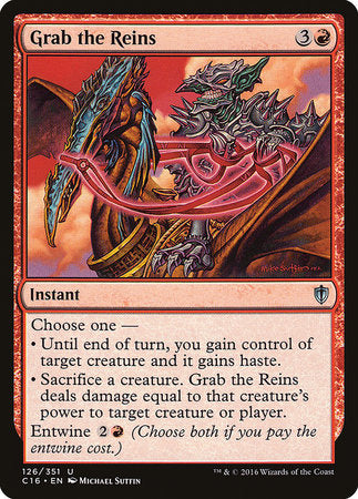 Grab the Reins [Commander 2016] | Black Swamp Games