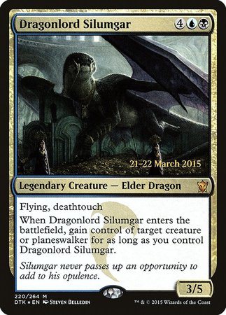 Dragonlord Silumgar [Dragons of Tarkir Promos] | Black Swamp Games