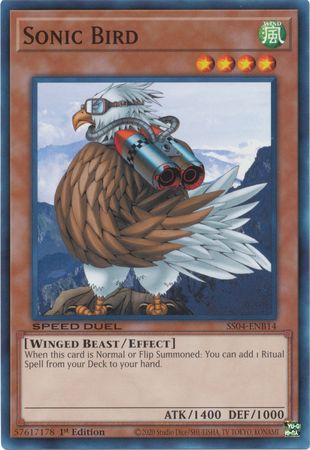 Sonic Bird [SS04-ENB14] Common | Black Swamp Games