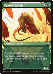 Canopy Baloth (Showcase) [Zendikar Rising] | Black Swamp Games