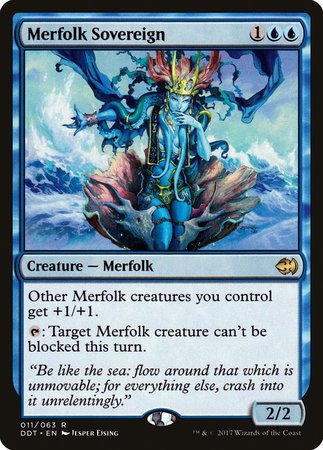 Merfolk Sovereign [Duel Decks: Merfolk vs. Goblins] | Black Swamp Games