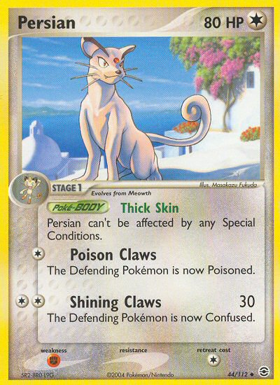 Persian (44/112) [EX: FireRed & LeafGreen] | Black Swamp Games