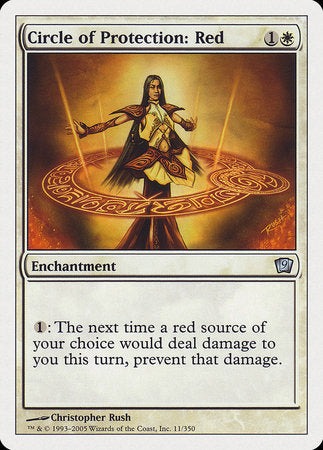 Circle of Protection: Red [Ninth Edition] | Black Swamp Games