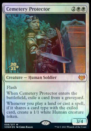 Cemetery Protector [Innistrad: Crimson Vow Prerelease Promos] | Black Swamp Games