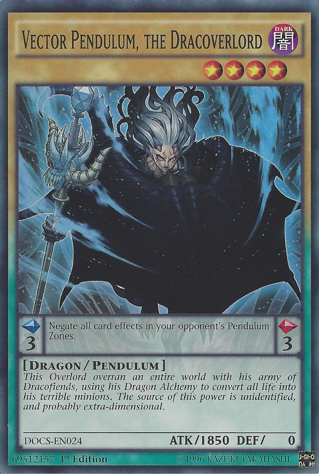 Vector Pendulum, the Dracoverlord [DOCS-EN024] Super Rare | Black Swamp Games