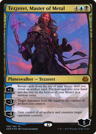 Tezzeret, Master of Metal [Aether Revolt] | Black Swamp Games