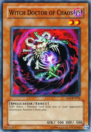 Witch Doctor of Chaos [IOC-EN016] Common | Black Swamp Games