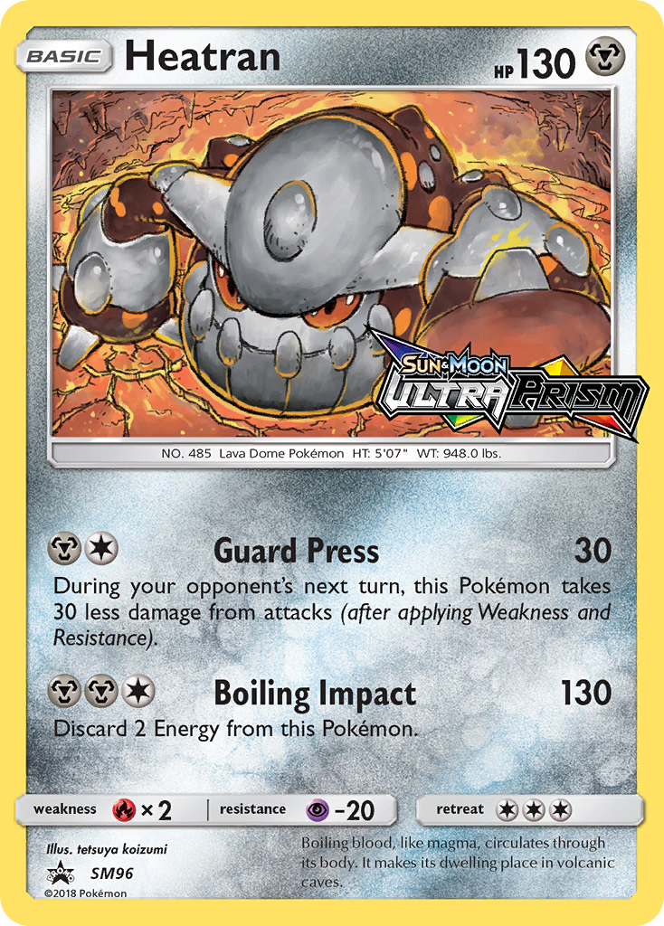 Heatran (SM96) [Sun & Moon: Black Star Promos] | Black Swamp Games