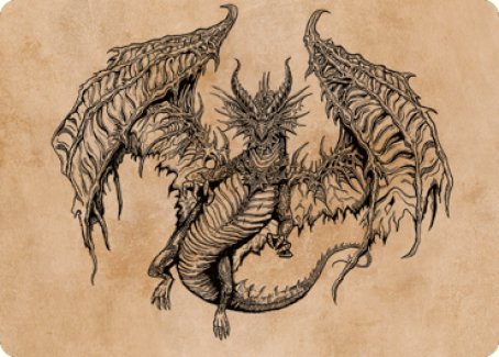 Ganax, Astral Hunter Art Card [Commander Legends: Battle for Baldur's Gate Art Series] | Black Swamp Games
