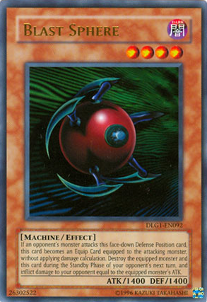 Blast Sphere [DLG1-EN092] Ultra Rare | Black Swamp Games