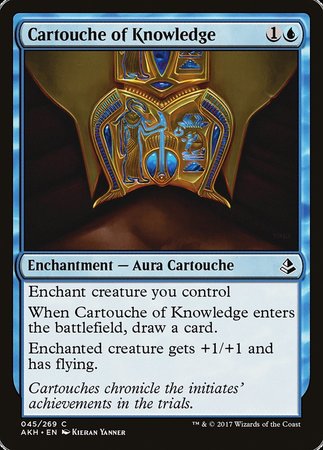 Cartouche of Knowledge [Amonkhet] | Black Swamp Games