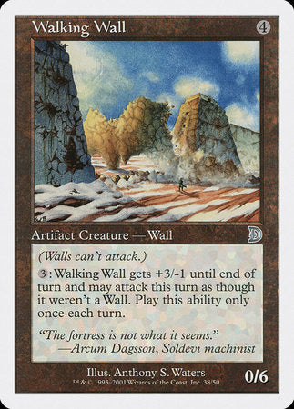 Walking Wall [Deckmasters] | Black Swamp Games