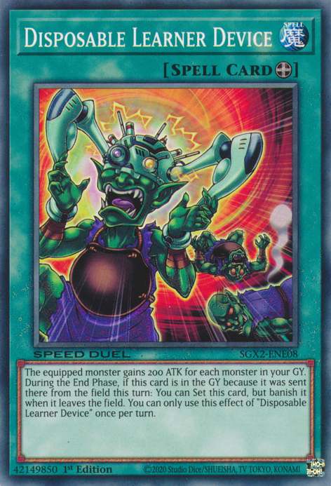 Disposable Learner Device [SGX2-ENE08] Common | Black Swamp Games