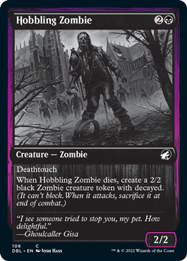 Hobbling Zombie [Innistrad: Double Feature] | Black Swamp Games