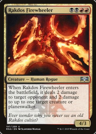 Rakdos Firewheeler [Ravnica Allegiance] | Black Swamp Games