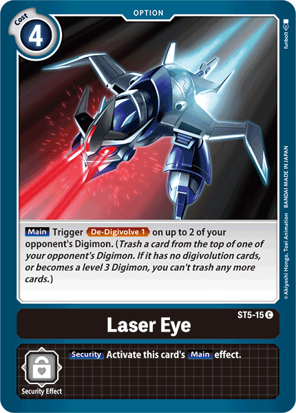 Laser Eye [ST5-15] [Starter Deck: Machine Black] | Black Swamp Games