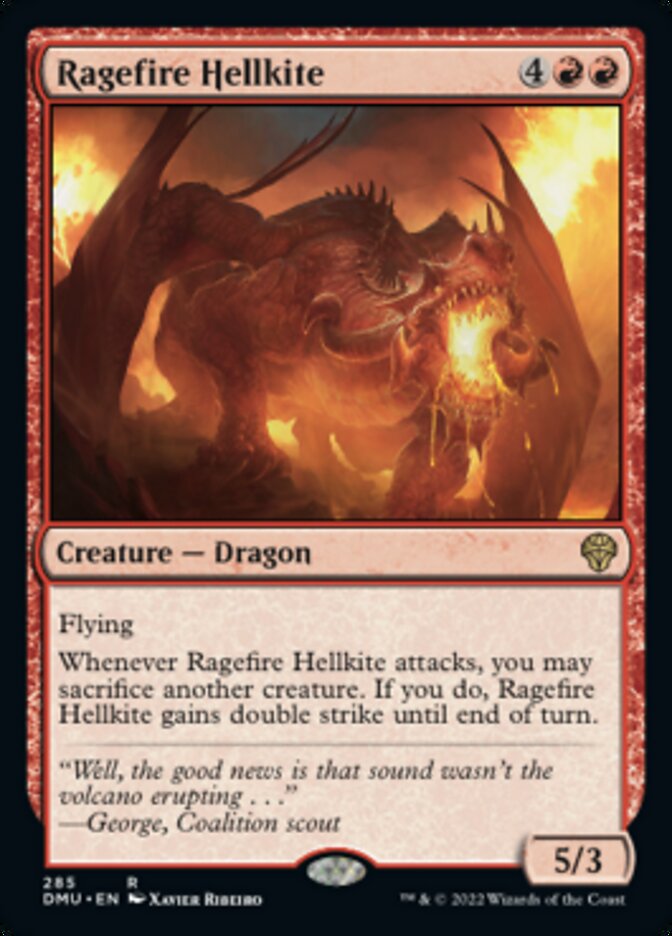 Ragefire Hellkite [Dominaria United] | Black Swamp Games