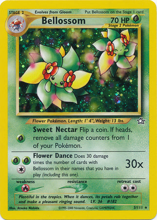 Bellossom (3/111) [Neo Genesis Unlimited] | Black Swamp Games