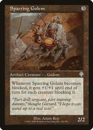 Sparring Golem [Invasion] | Black Swamp Games