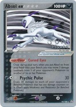 Absol ex (92/108) (Flyvees - Jun Hasebe) [World Championships 2007] | Black Swamp Games