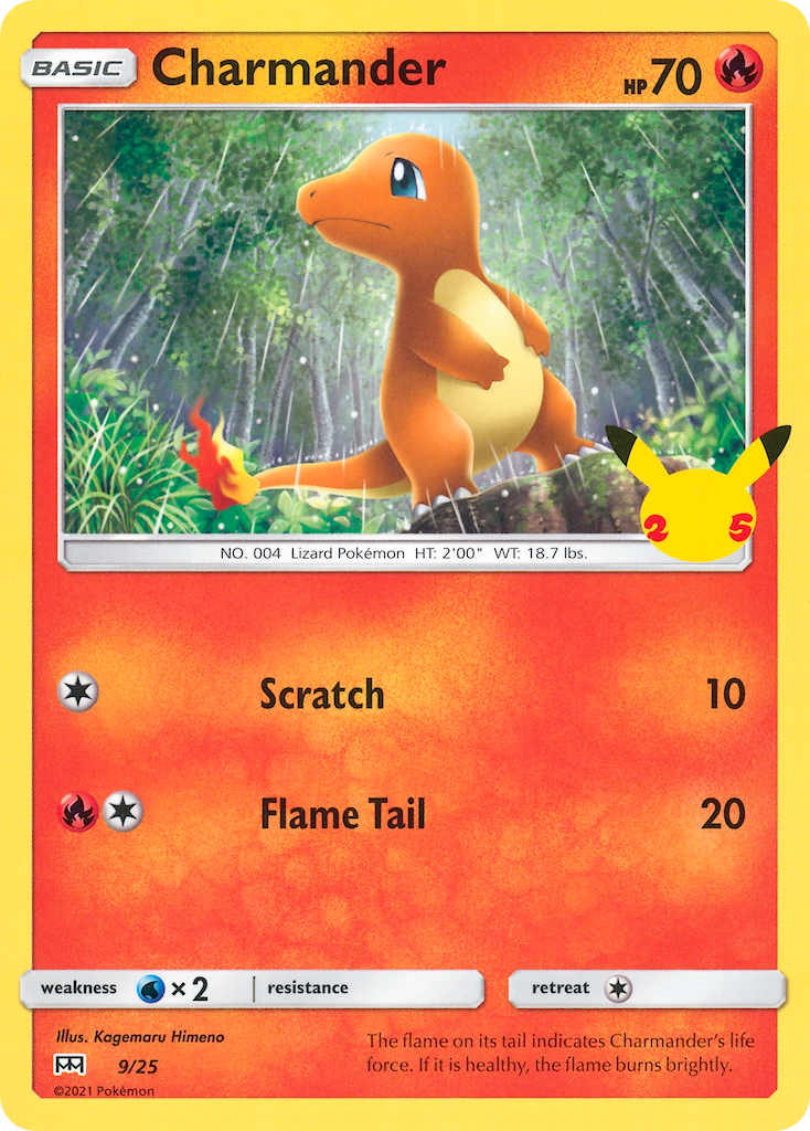 Charmander (9/25) [McDonald's 25th Anniversary] | Black Swamp Games