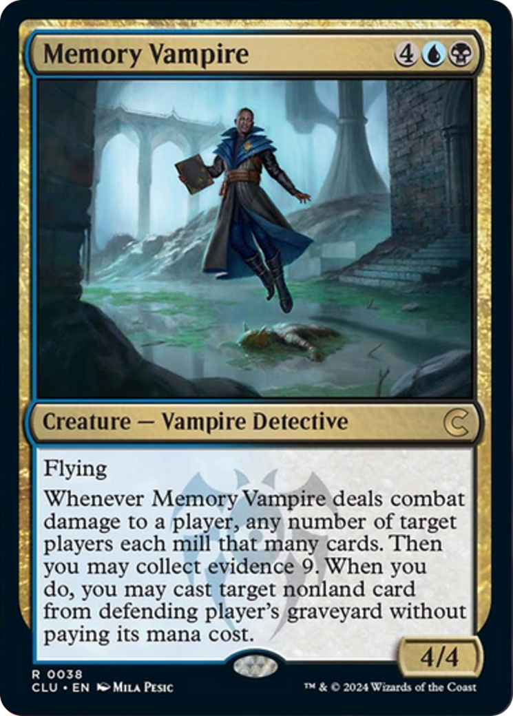 Memory Vampire [Ravnica: Clue Edition] | Black Swamp Games