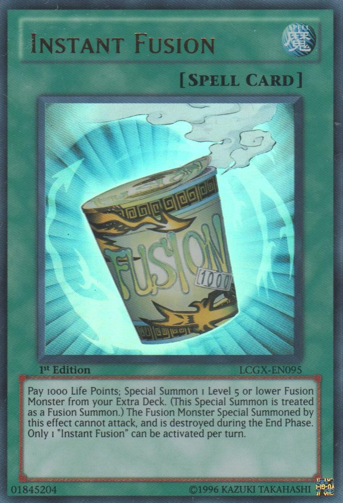 Instant Fusion [LCGX-EN095] Ultra Rare | Black Swamp Games