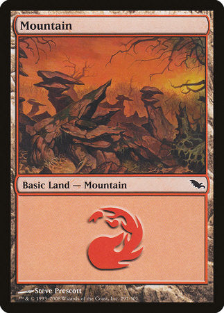 Mountain (297) [Shadowmoor] | Black Swamp Games