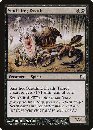 Scuttling Death [Champions of Kamigawa] | Black Swamp Games