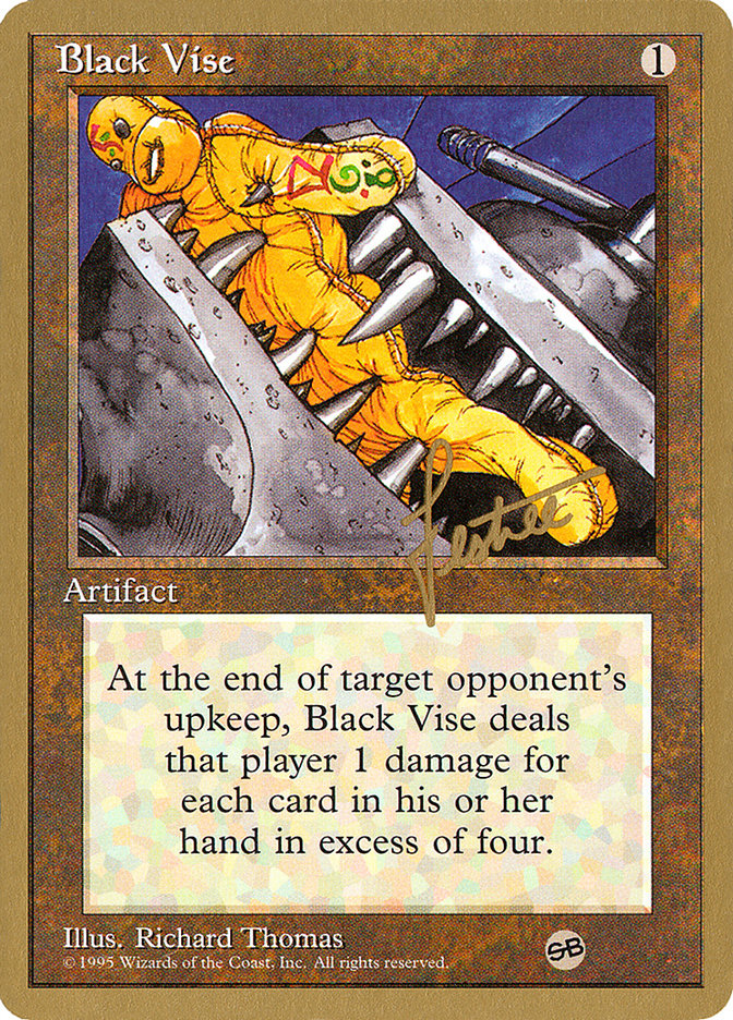 Black Vise (Bertrand Lestree) (SB) [Pro Tour Collector Set] | Black Swamp Games