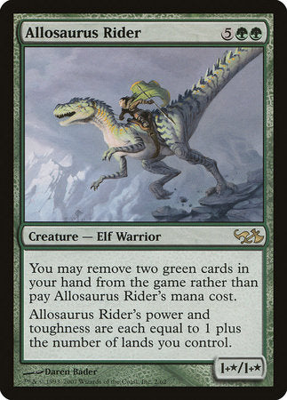 Allosaurus Rider [Duel Decks: Elves vs. Goblins] | Black Swamp Games