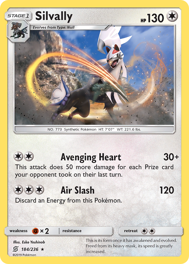 Silvally (184/236) [Sun & Moon: Unified Minds] | Black Swamp Games