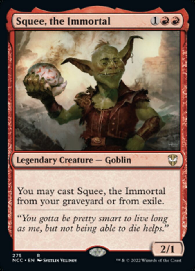 Squee, the Immortal [Streets of New Capenna Commander] | Black Swamp Games