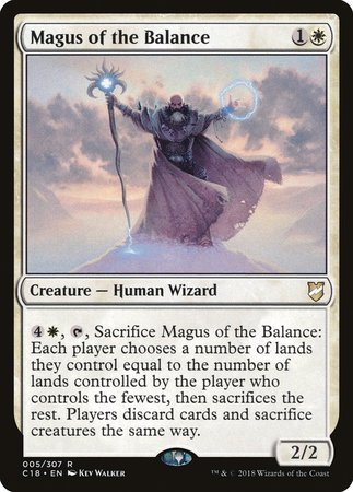 Magus of the Balance [Commander 2018] | Black Swamp Games