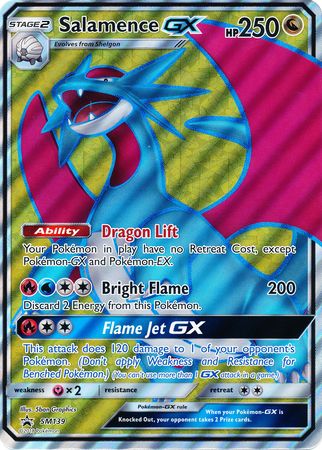 Salamence GX (SM139) (Jumbo Card) [Sun & Moon: Black Star Promos] | Black Swamp Games