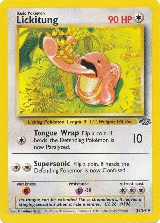 Lickitung (38/64) [Jungle Unlimited] | Black Swamp Games