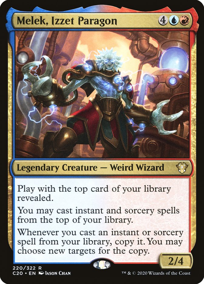 Melek, Izzet Paragon [Commander 2020] | Black Swamp Games