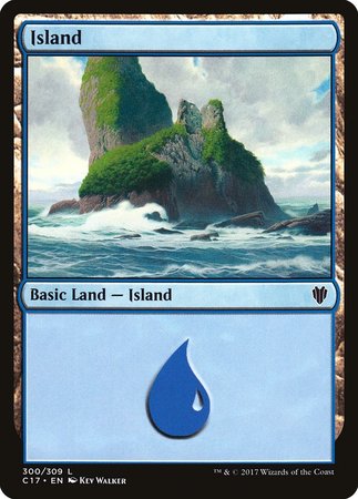 Island (300) [Commander 2017] | Black Swamp Games