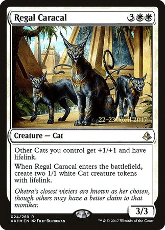 Regal Caracal [Amonkhet Promos] | Black Swamp Games