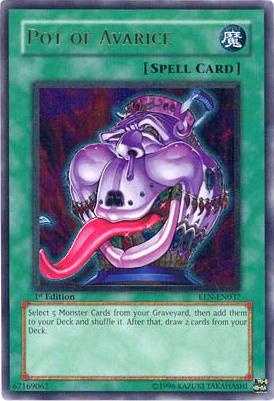Pot of Avarice [EEN-EN037] Ultimate Rare | Black Swamp Games