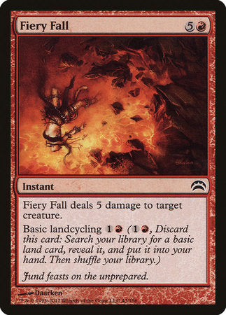 Fiery Fall [Planechase 2012] | Black Swamp Games