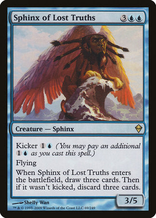 Sphinx of Lost Truths [Zendikar] | Black Swamp Games