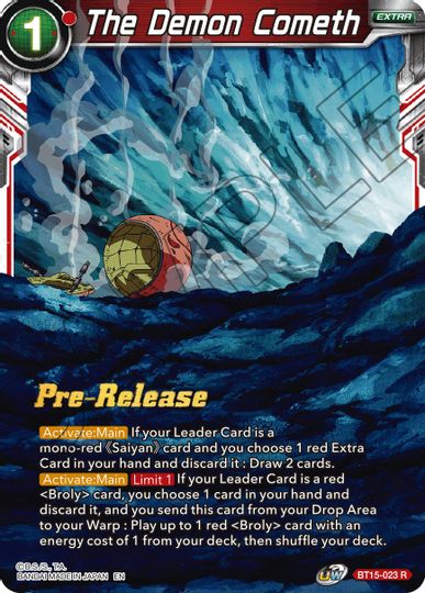 The Demon Cometh (BT15-023) [Saiyan Showdown Prerelease Promos] | Black Swamp Games