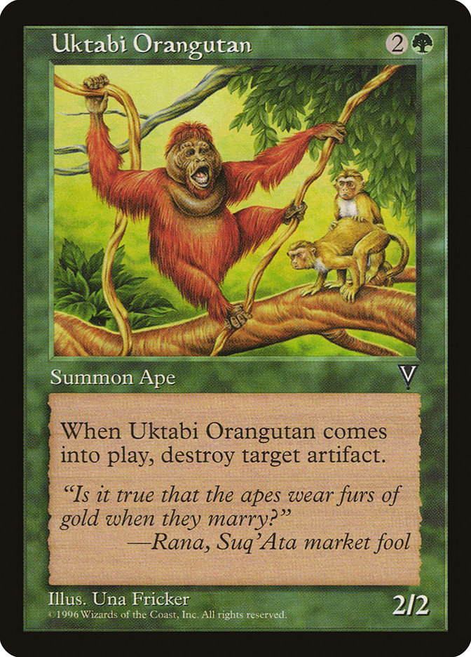 Uktabi Orangutan [Visions] | Black Swamp Games