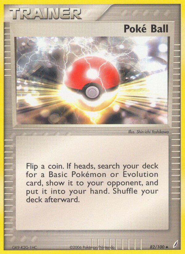 Poke Ball (82/100) [EX: Crystal Guardians] | Black Swamp Games