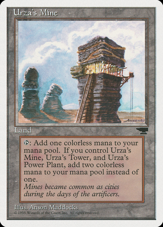 Urza's Mine (Sky Background) [Chronicles] | Black Swamp Games