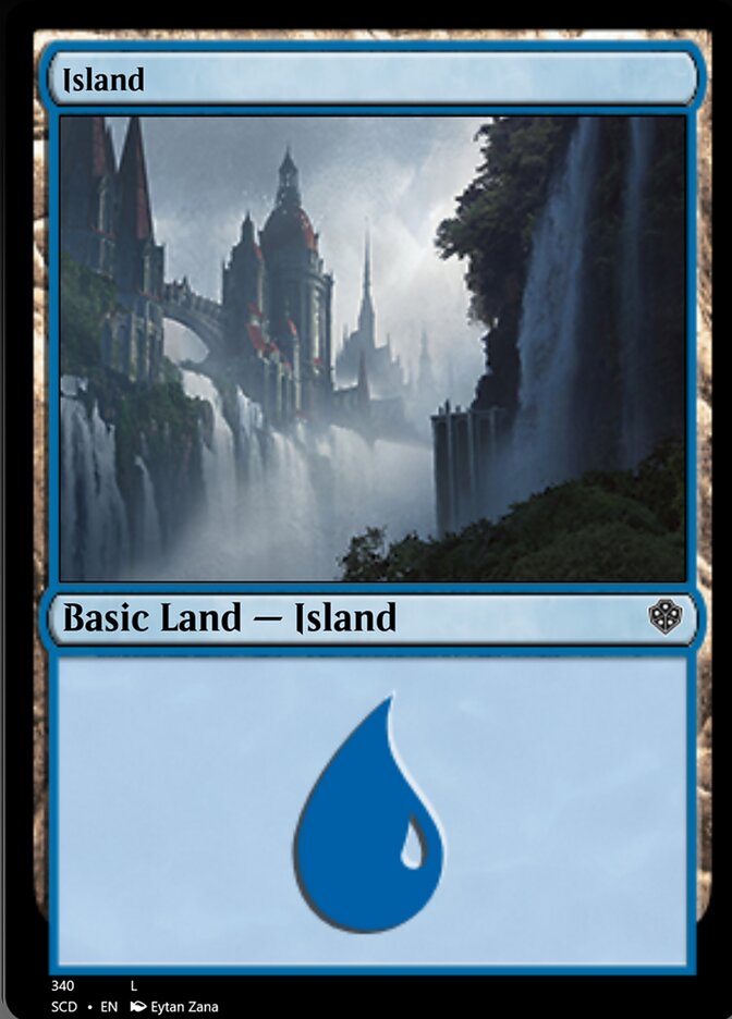Island (340) [Starter Commander Decks] | Black Swamp Games