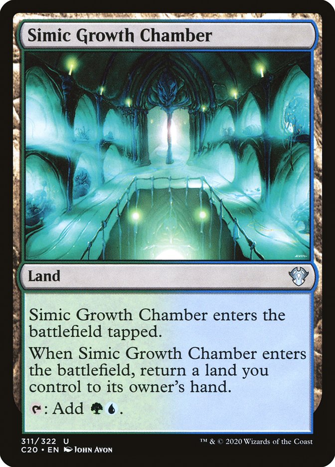 Simic Growth Chamber [Commander 2020] | Black Swamp Games