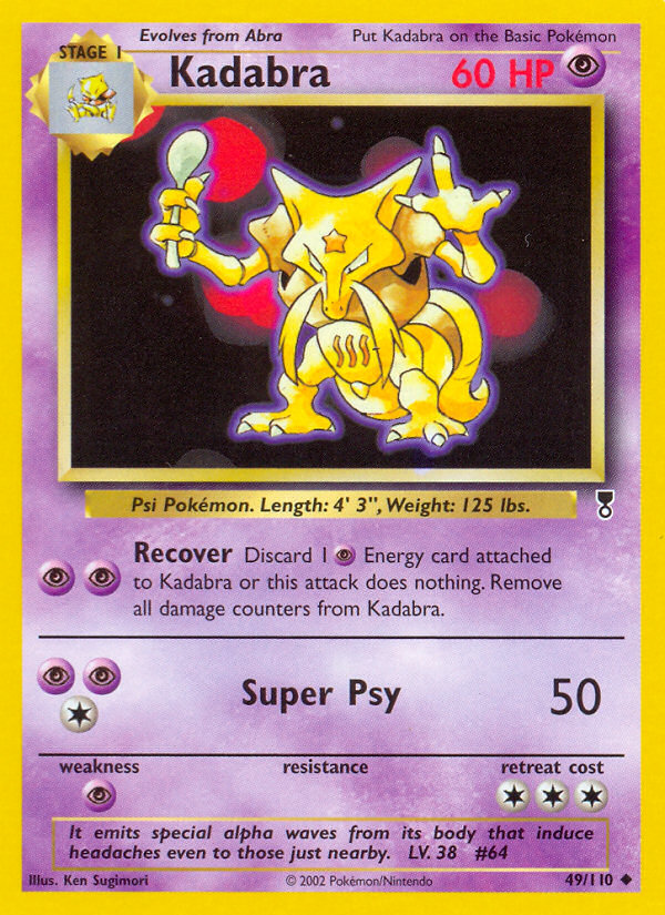 Kadabra (49/110) [Legendary Collection] | Black Swamp Games